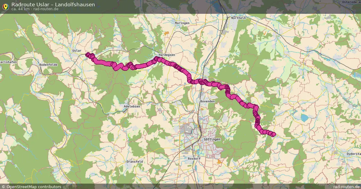 Radtour Uslar – Landolfshausen