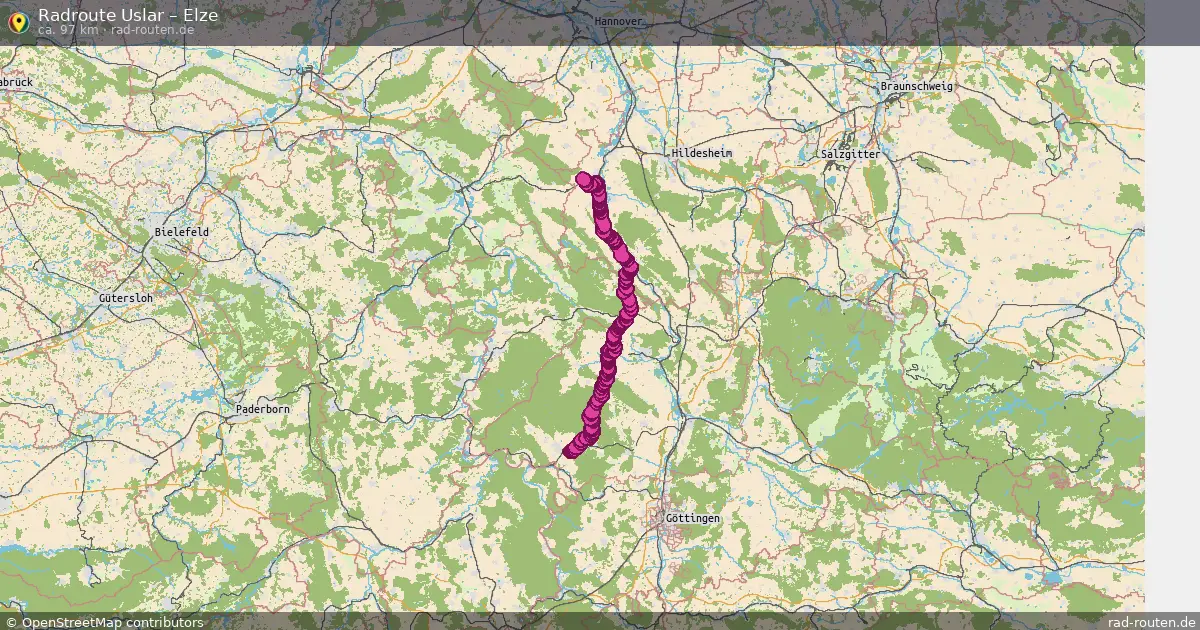 Radtour Uslar – Elze