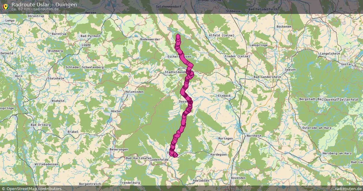 Radtour Uslar – Duingen