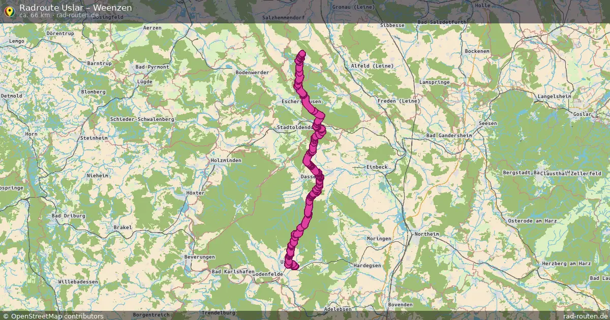 Radtour Uslar – Weenzen