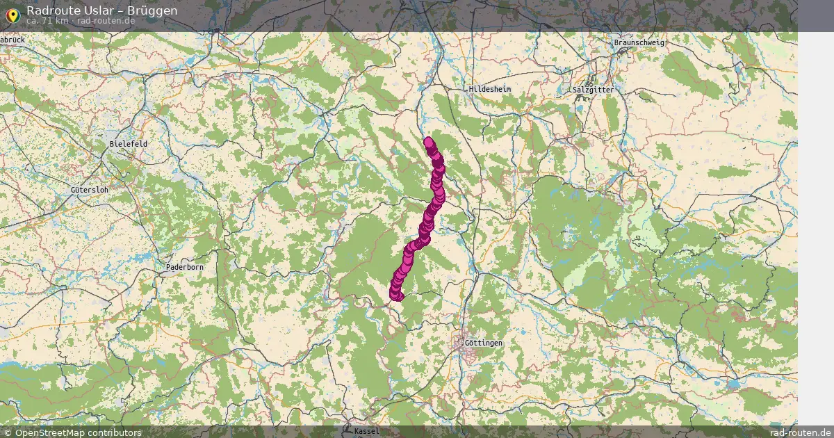 Radtour Uslar – Brüggen