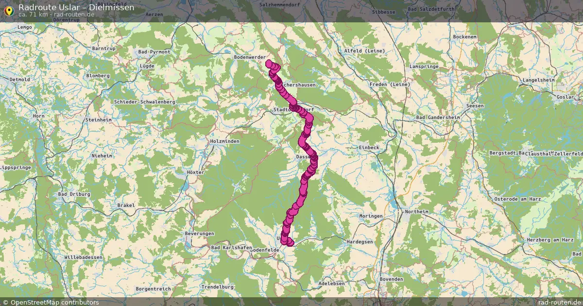 Radtour Uslar – Dielmissen