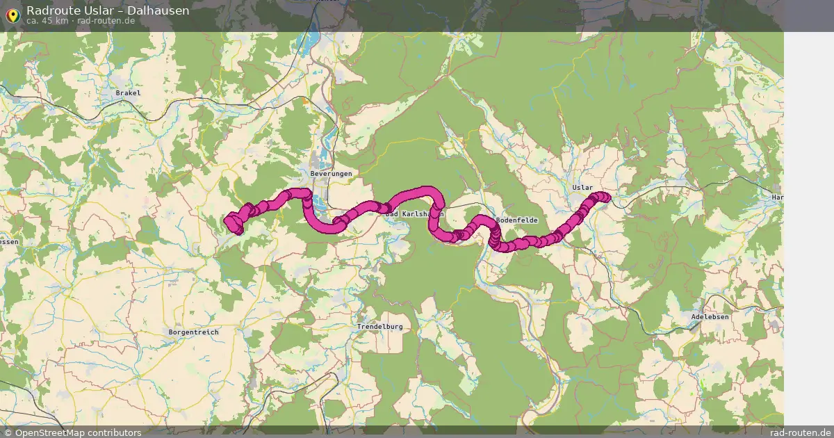 Radtour Uslar – Dalhausen