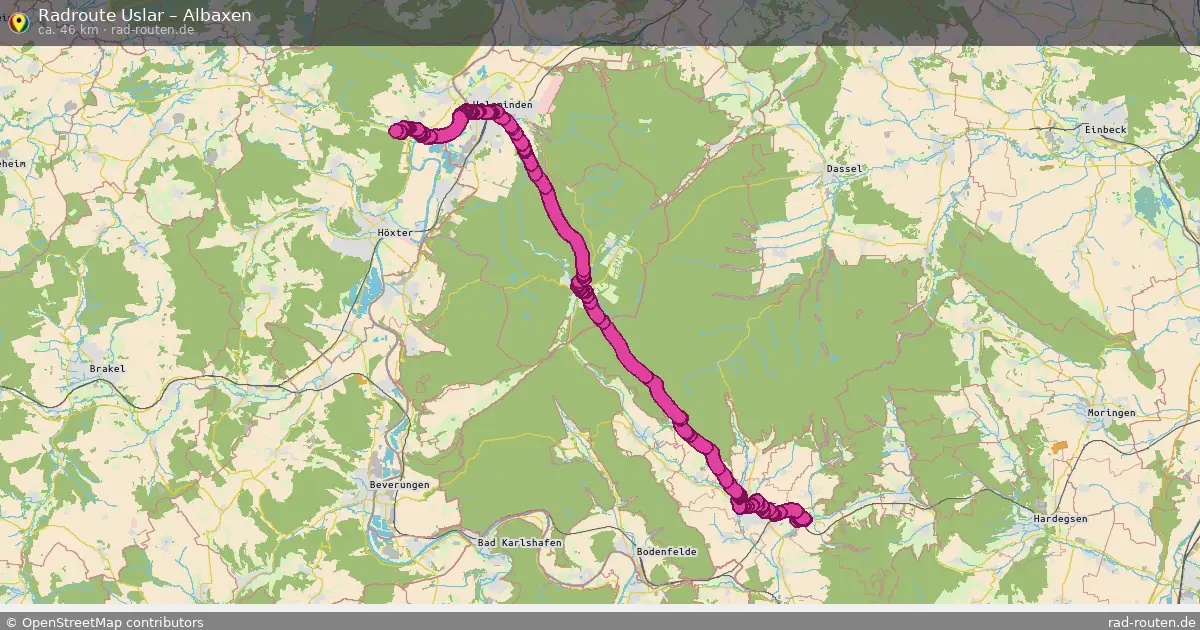Radtour Uslar – Albaxen