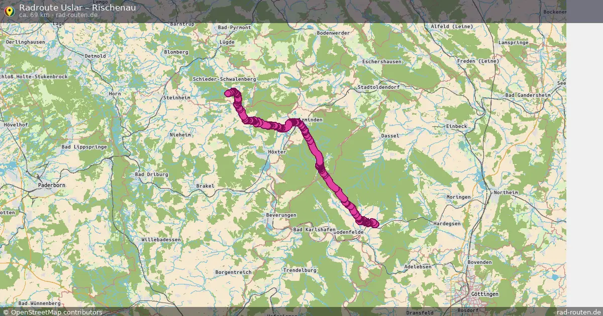 Radtour Uslar – Rischenau