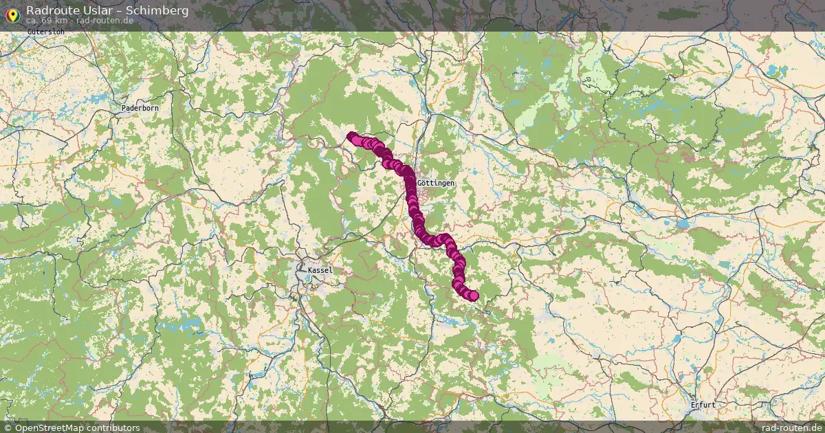 Radtour Uslar – Schimberg