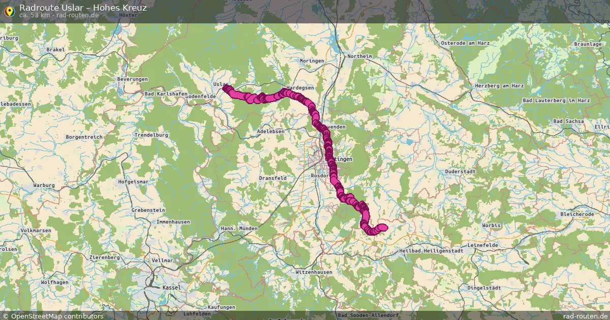 Radtour Uslar – Hohes Kreuz