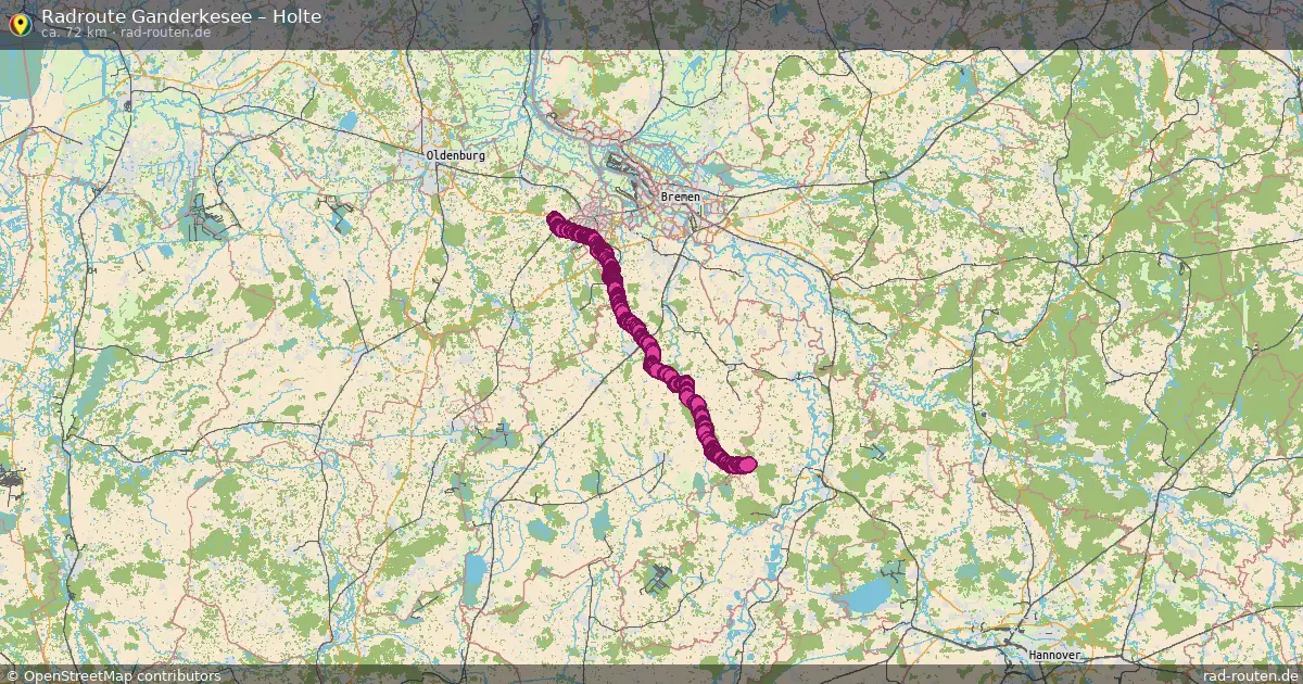 Radtour Ganderkesee – Holte