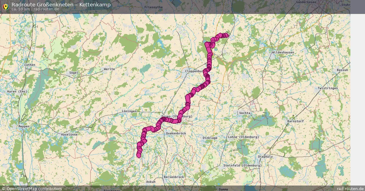 Radtour Großenkneten – Kettenkamp