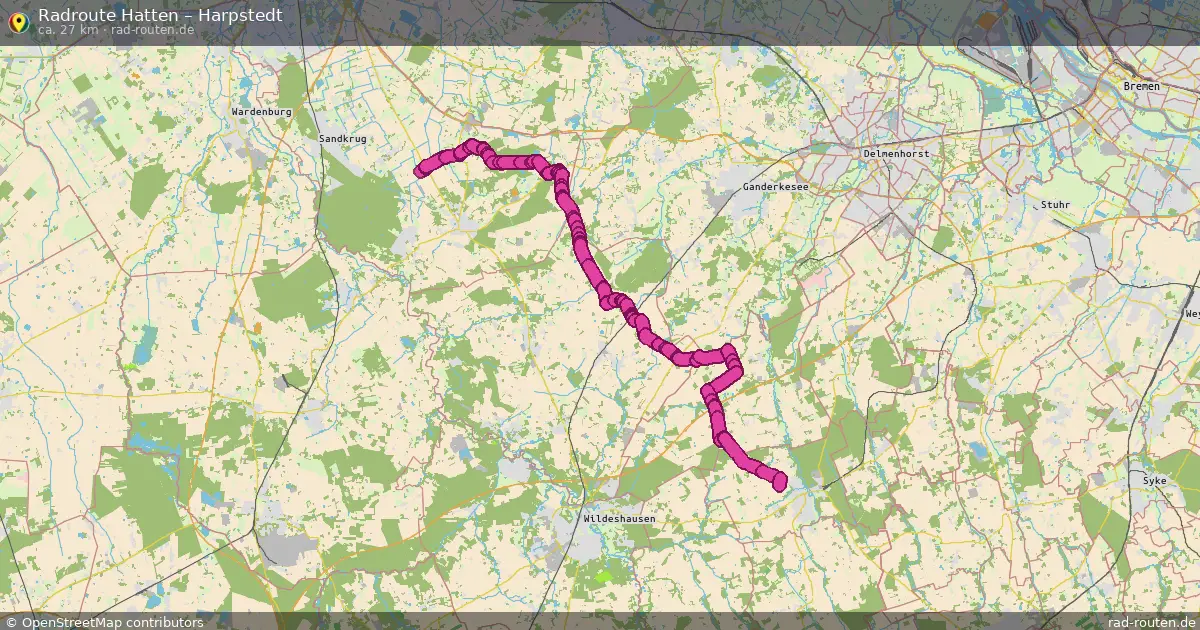 Radtour Hatten – Harpstedt