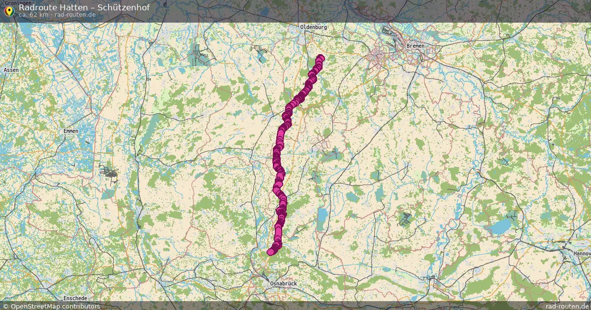 Radtour Hatten – Schützenhof