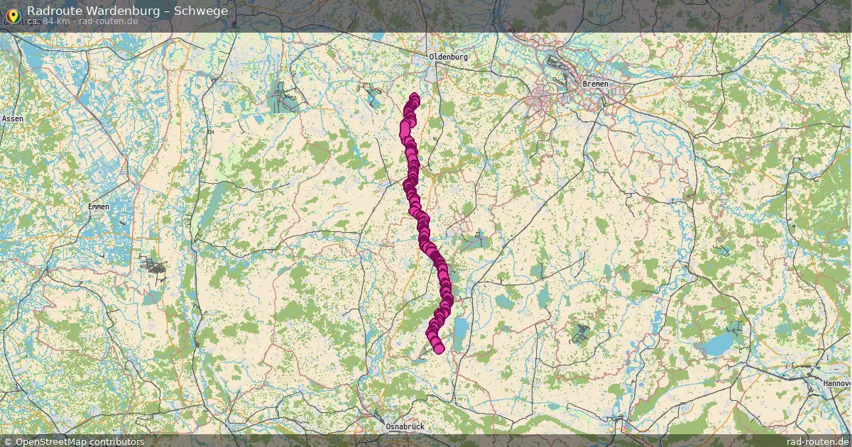 Radtour Wardenburg – Schwege