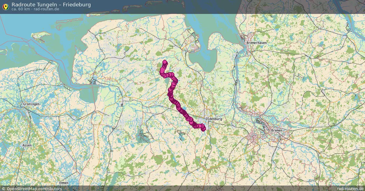 Radtour Tungeln – Friedeburg