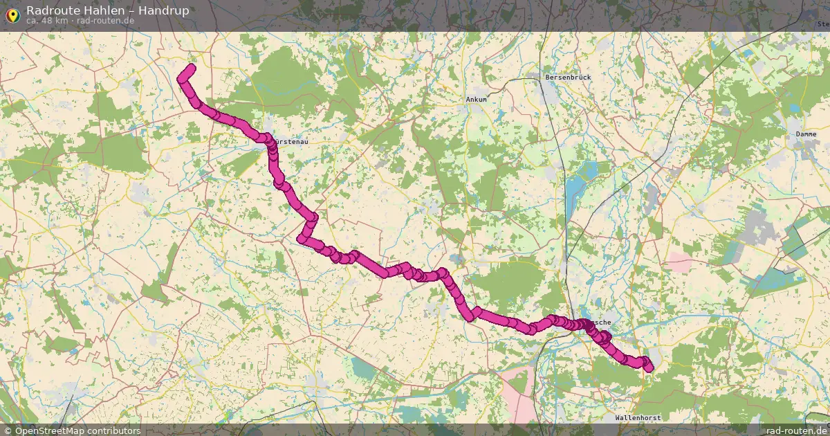 Radtour Hakenkamp – Handrup