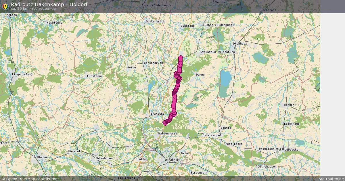 Radtour Hakenkamp – Holdorf