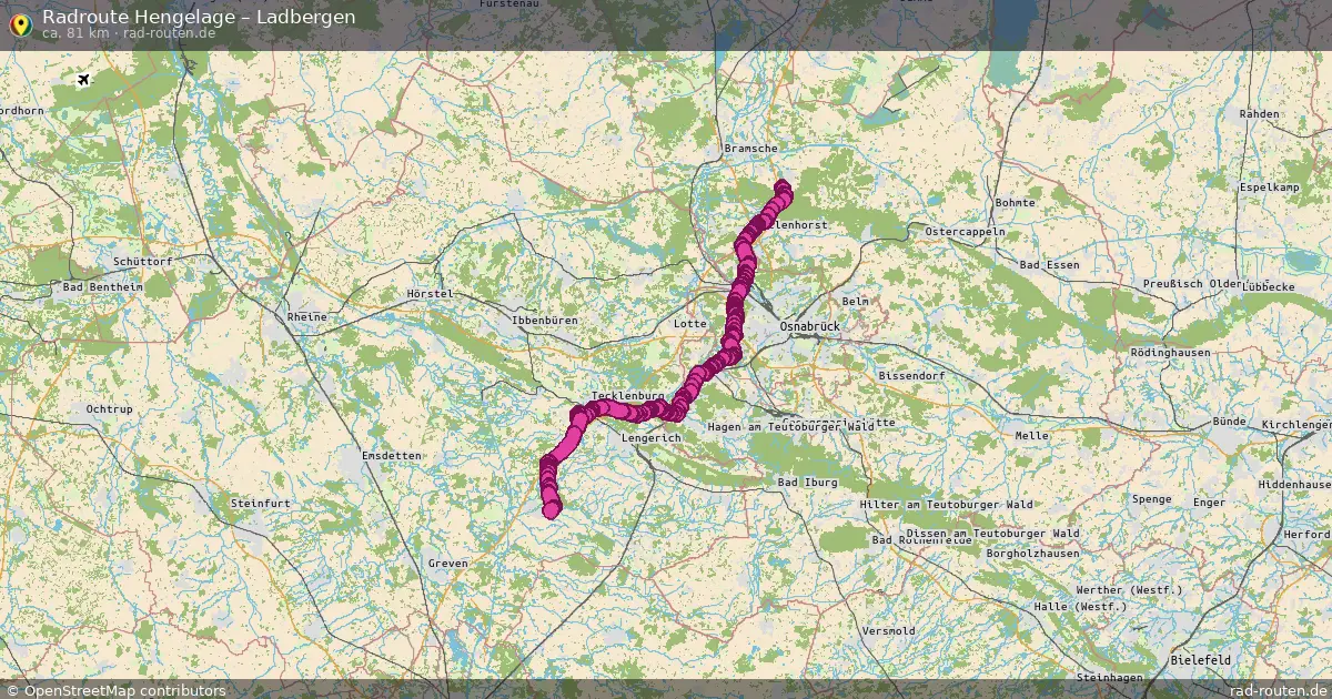 Radtour Hengelage – Ladbergen