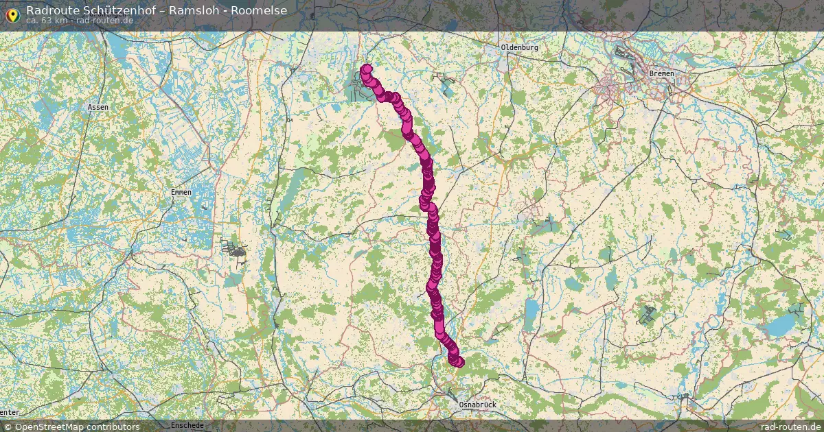 Radtour Neustadt – Ramsloh - Roomelse