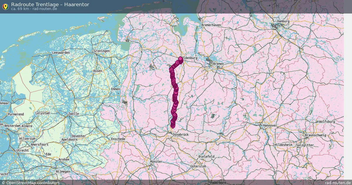 Radtour Trentlage – Haarentor