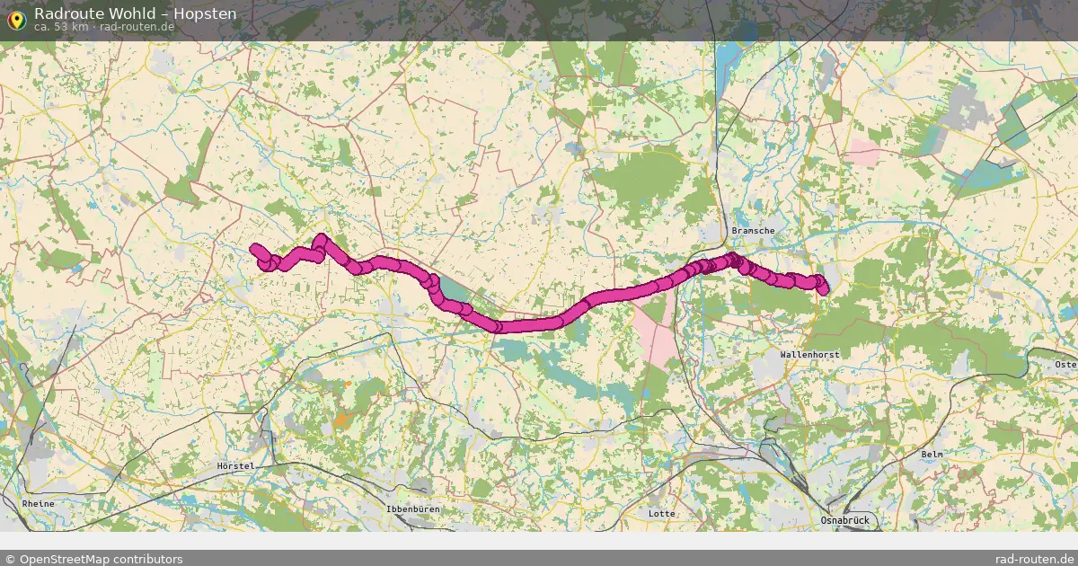 Radtour Wohld – Hopsten