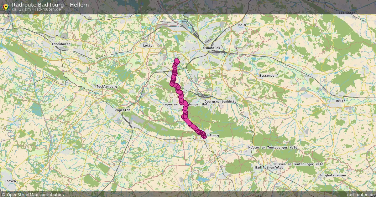 Radtour Bad Iburg – Hellern