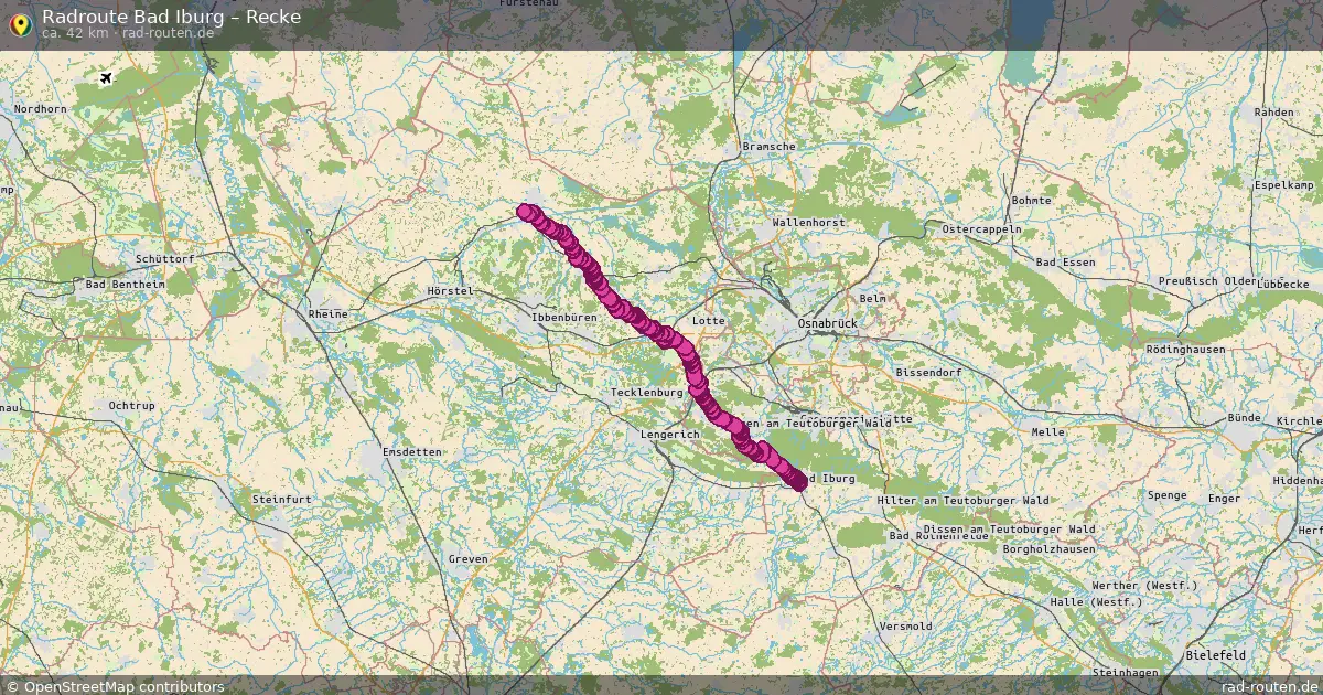 Radtour Bad Iburg – Recke