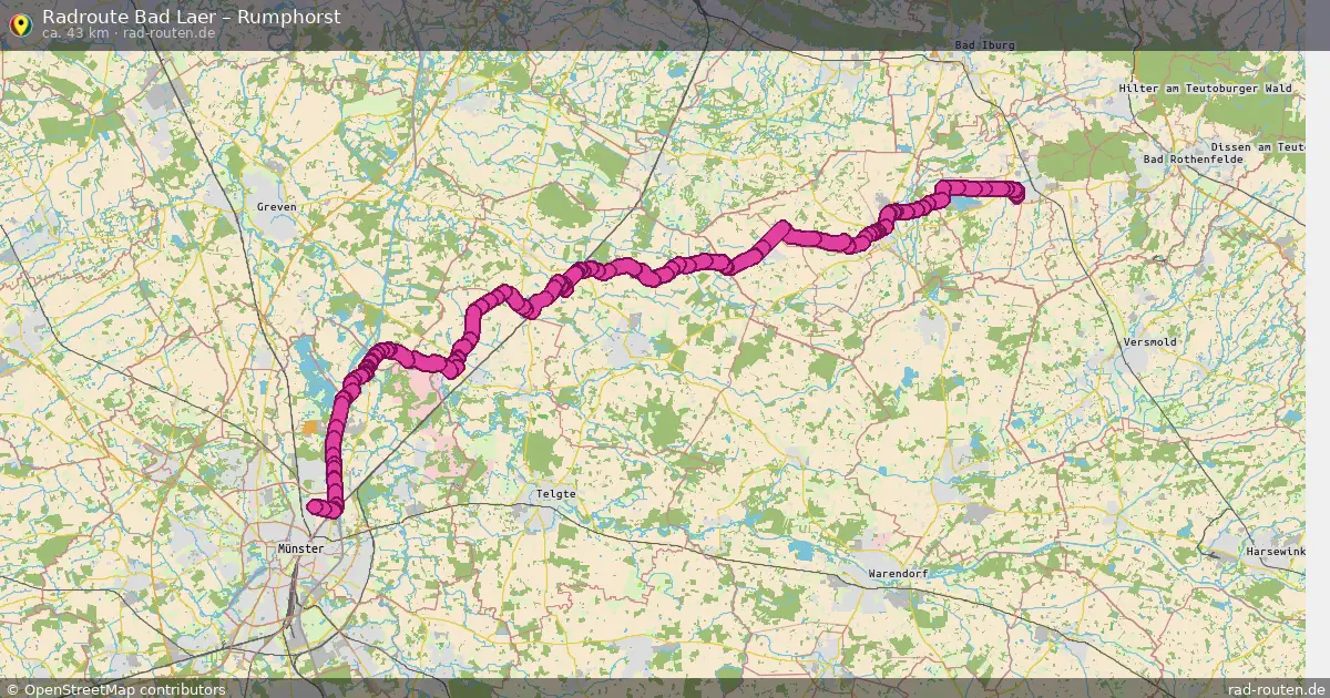 Radtour Bad Laer – Rumphorst
