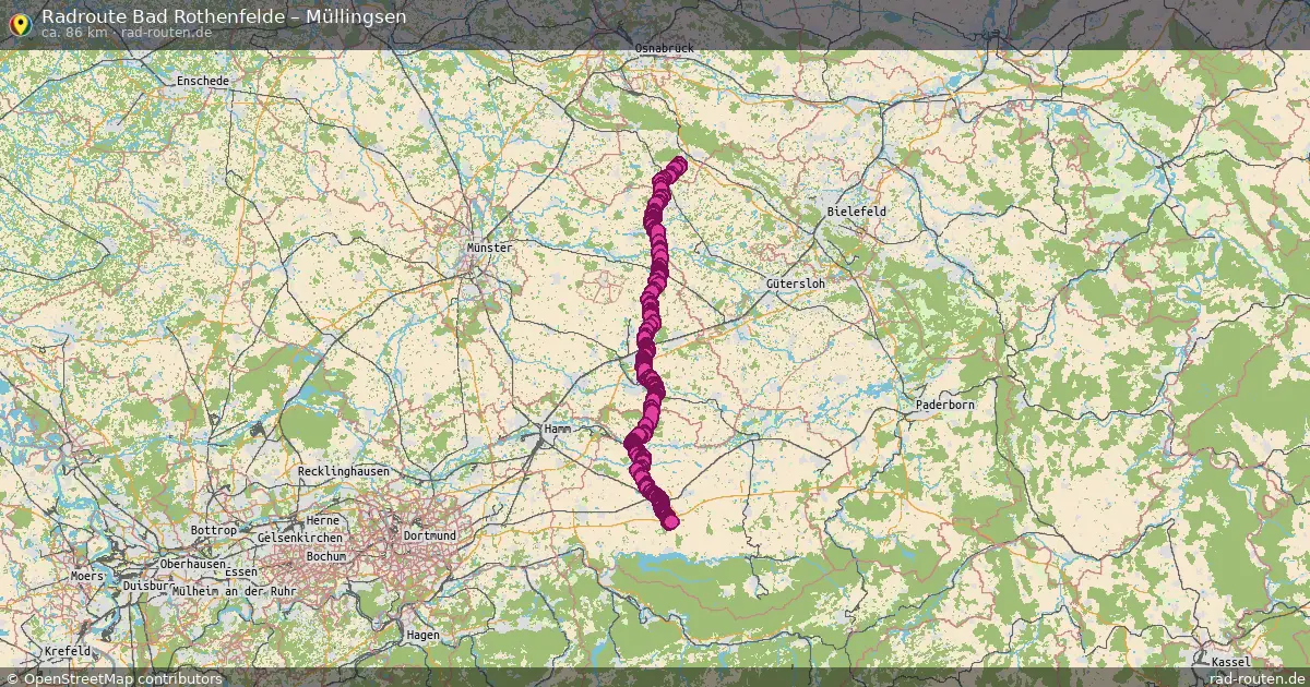 Radtour Bad Rothenfelde – Müllingsen