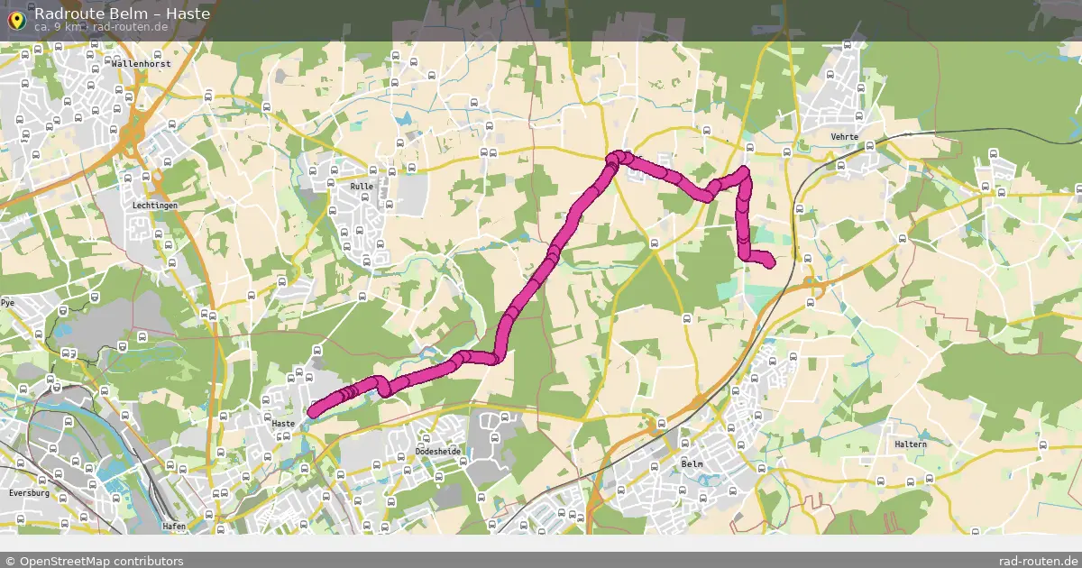 Radtour Belm – Haste