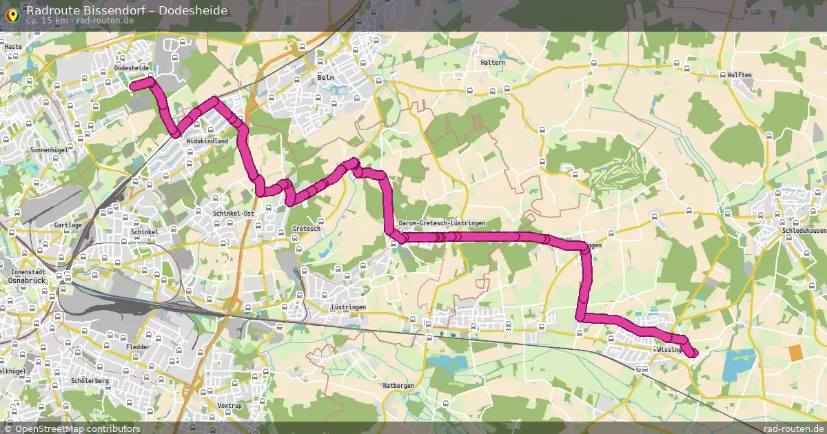 Radtour Bissendorf – Dodesheide