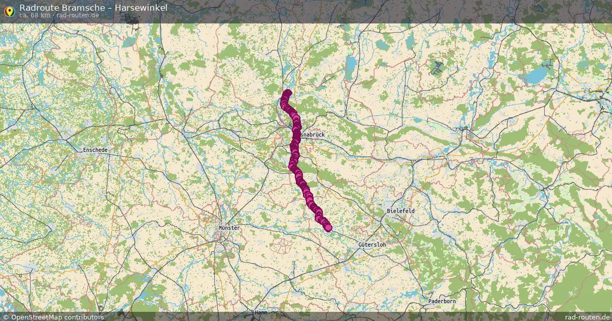 Radtour Bramsche – Harsewinkel