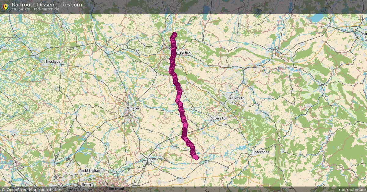 Radtour Dissen – Liesborn