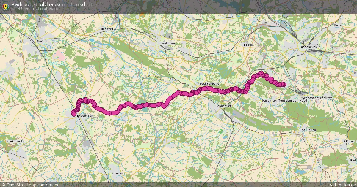 Radtour Holzhausen – Emsdetten