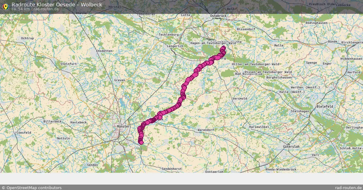 Radtour Kloster Oesede – Wolbeck