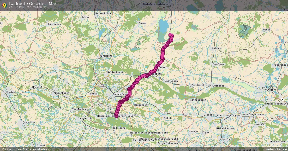 Radtour Oesede – Marl