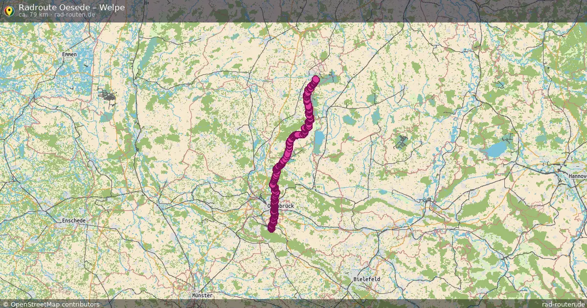 Radtour Oesede – Welpe