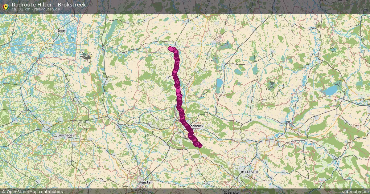 Radtour Hilter – Brokstreek