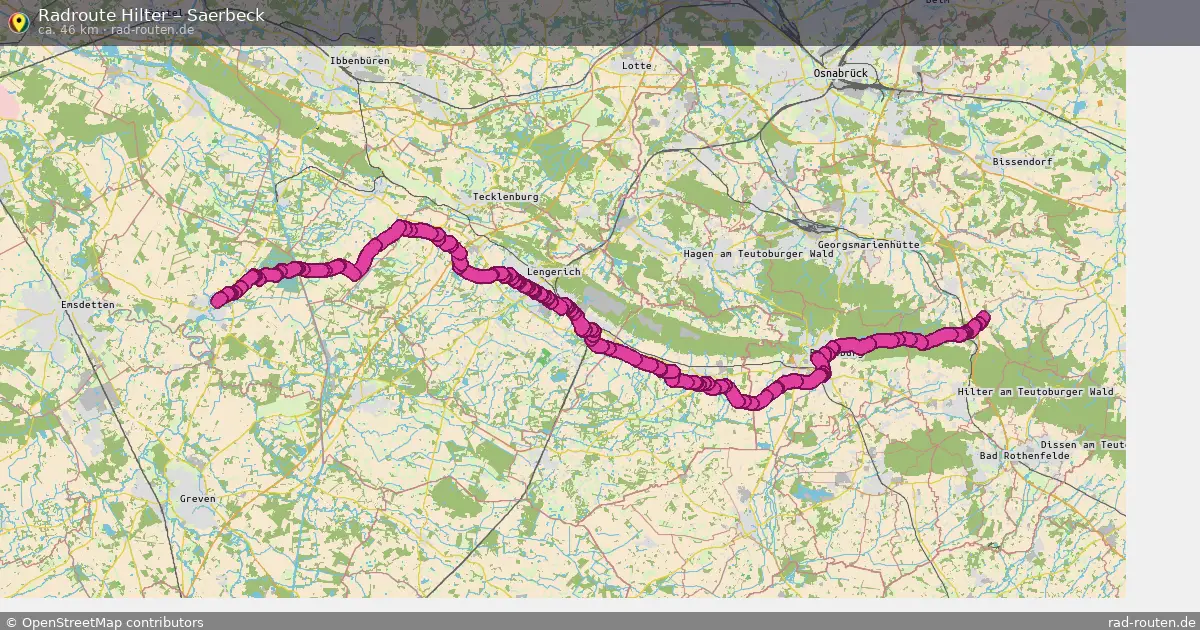 Radtour Hilter – Saerbeck