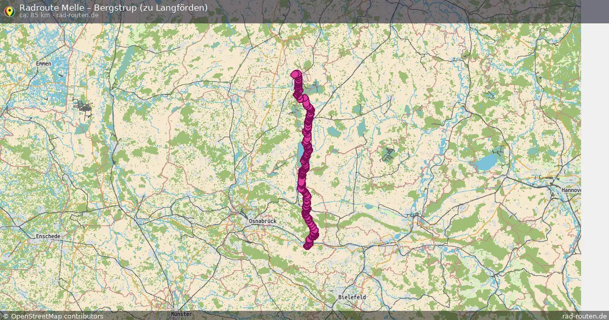 Radtour Melle – Bergstrup (Zu Langförden)