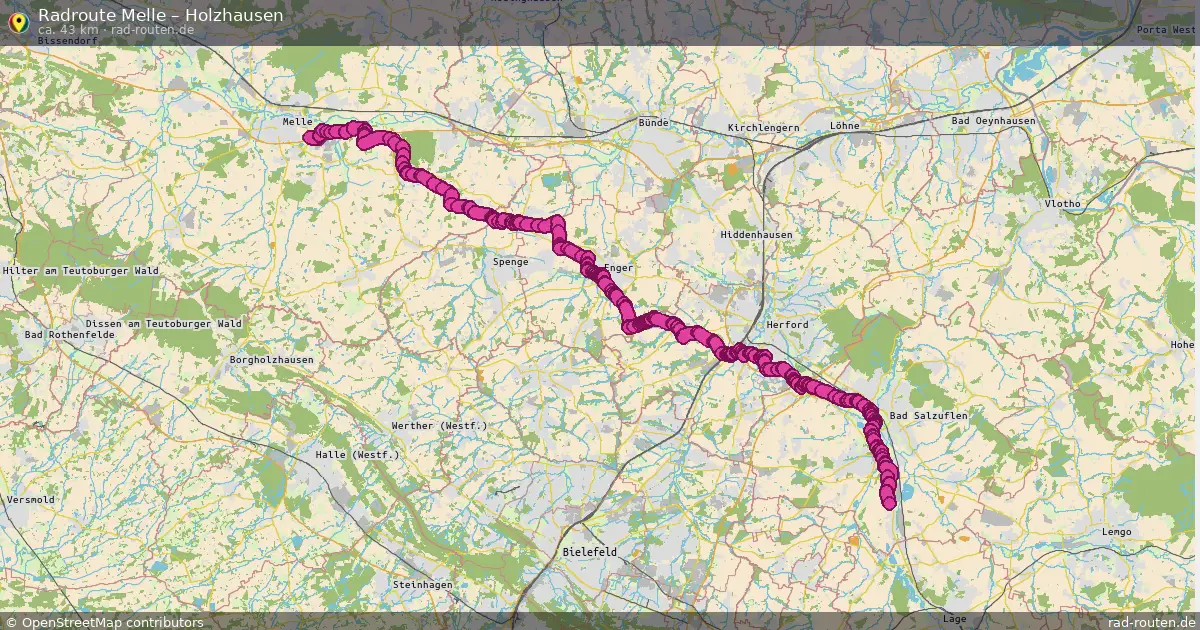 Radtour Melle – Holzhausen
