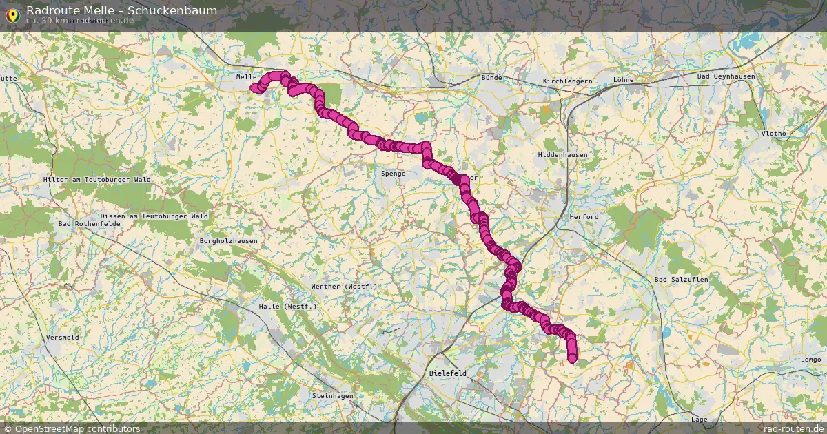 Radtour Melle – Schuckenbaum