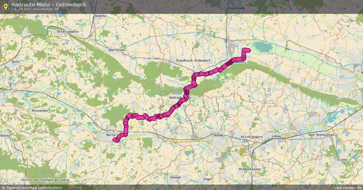 Radtour Melle – Gehlenbeck