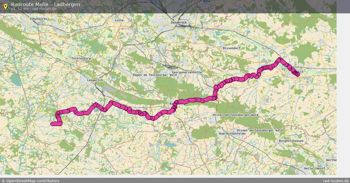Radtour Melle – Ladbergen