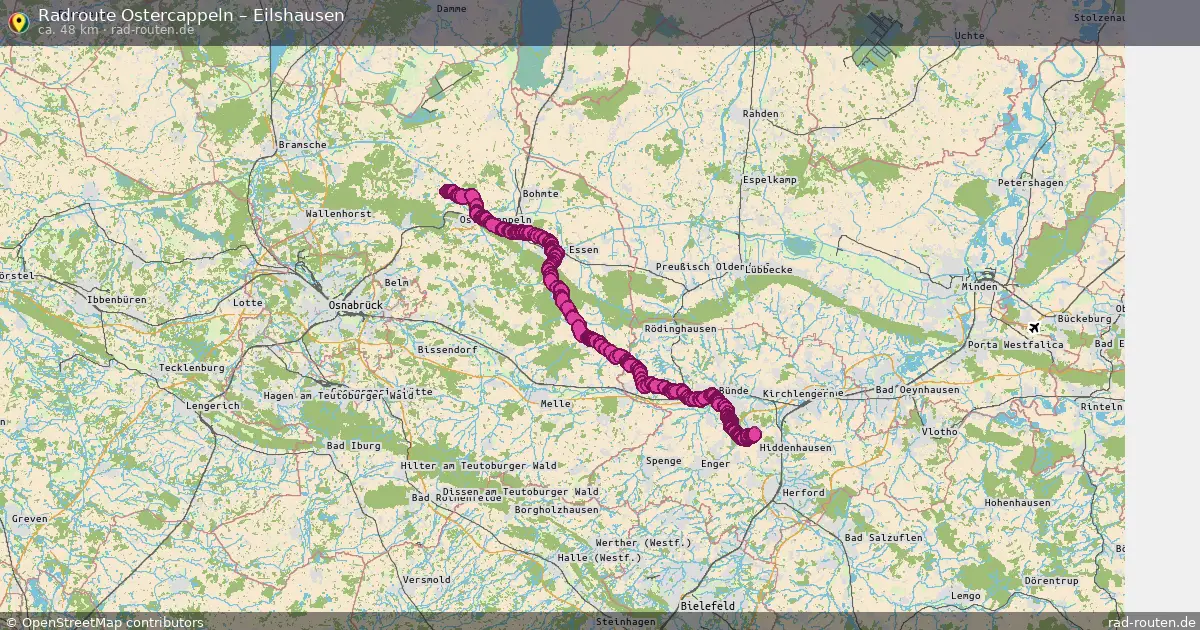 Radtour Ostercappeln – Eilshausen
