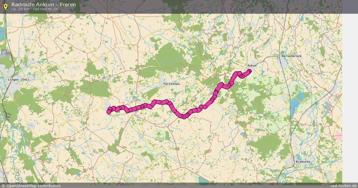 Radtour Ankum – Freren