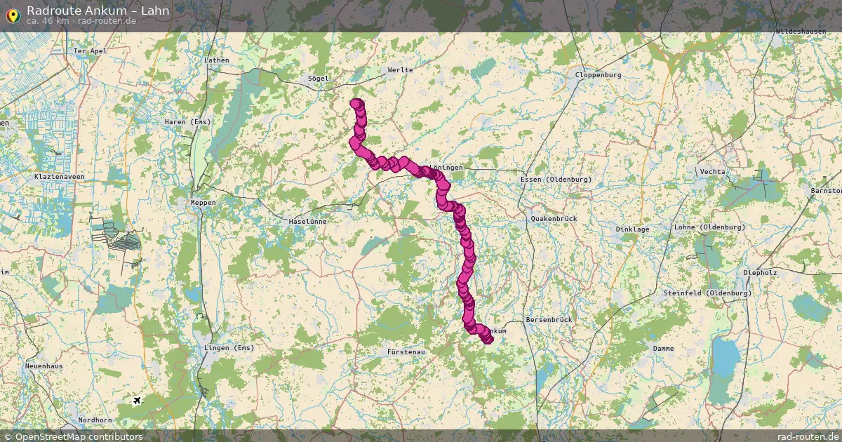 Radtour Ankum – Lahn