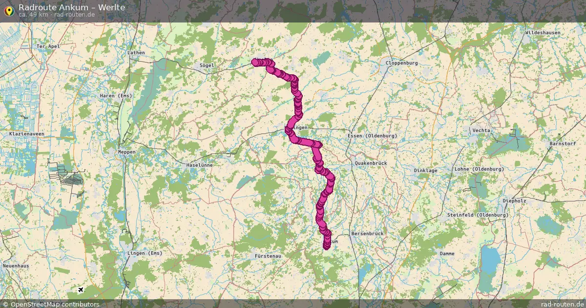 Radtour Ankum – Werlte