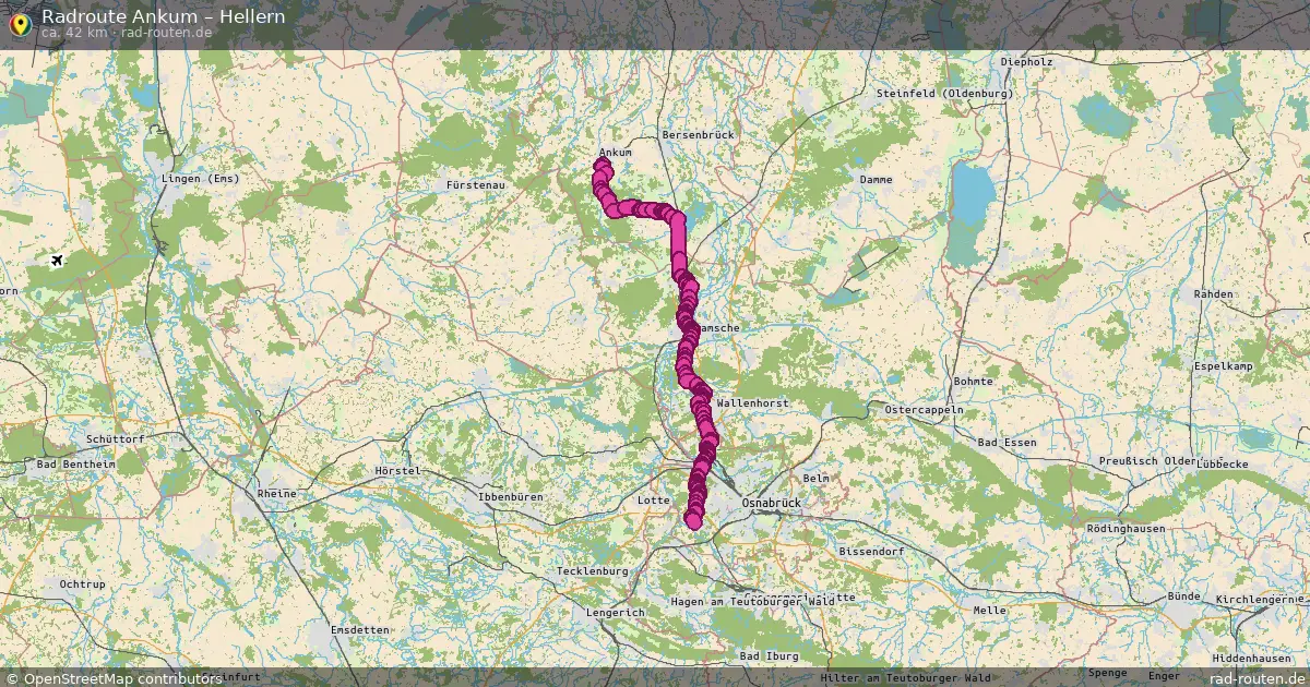 Radtour Ankum – Hellern