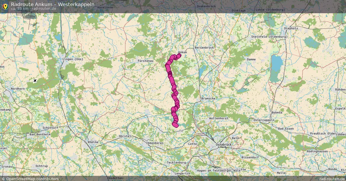 Radtour Ankum – Westerkappeln