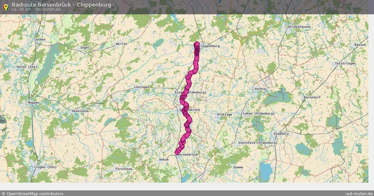Radtour Bersenbrück – Cloppenburg
