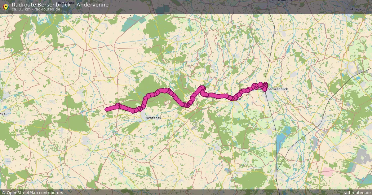 Radtour Bersenbrück – Andervenne